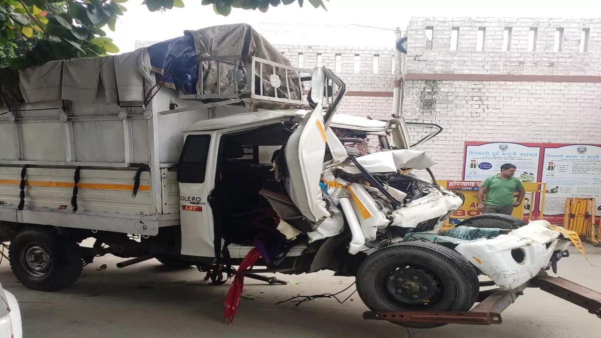 हरियाणा: ट्रक-पिकअप की टक्कर में तीन कांवड़ियों मौत, सात घायल