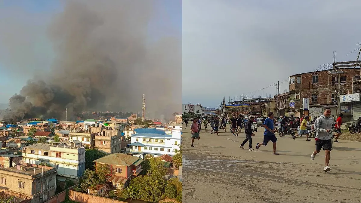 मणिपुर में हिंसा, 15 घर जलाए गए, गोली लगने से एक व्यक्ति घायल 