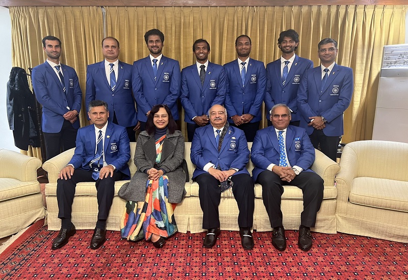 Davis Cup : 60 साल बाद पाकिस्तान पहुंची भारतीय टेनिस टीम, उच्चायुक्त गीतिका श्रीवास्तव ने किया स्वागत