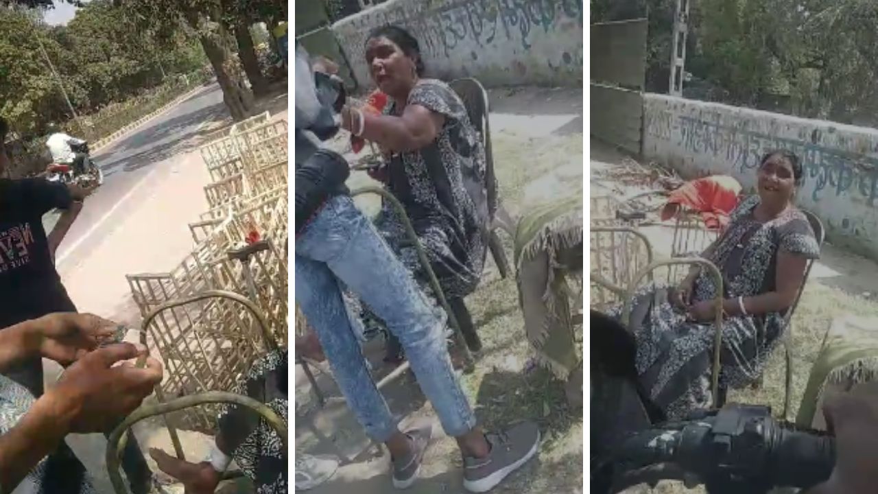 Kanpur Crime: खाकी को खुला चैलेंज देकर महिला कर रही थी गांजे की बिक्री...पुलिस ने किया गिरफ्तार, देखें- VIDEO