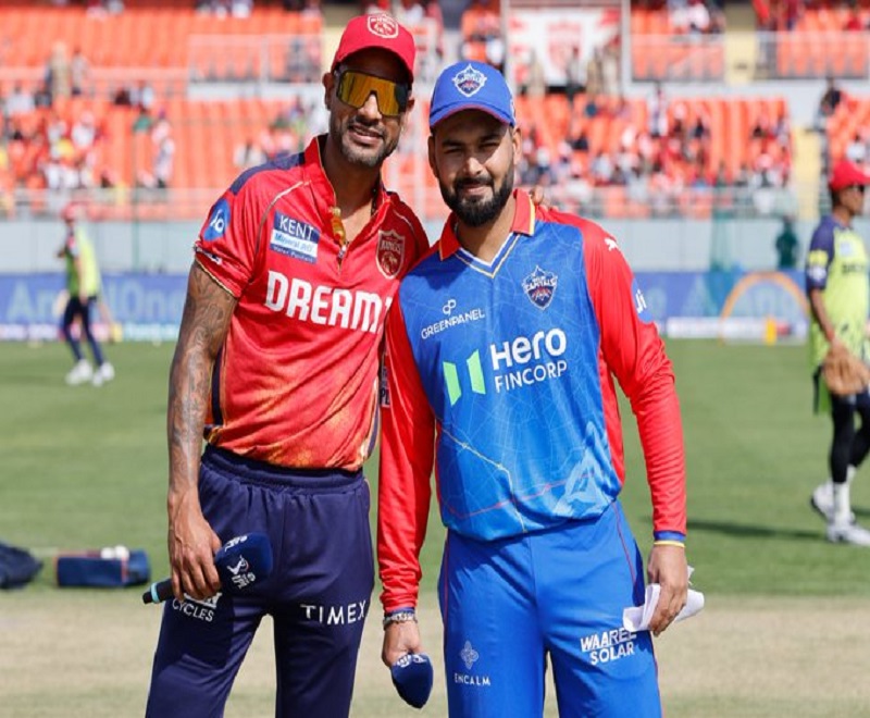 IPL 2024, PBKS vs DC  : पंजाब किंग्स ने टॉस जीतकर पहले गेंदबाजी का किया फैसला, कप्तान ऋषभ पंत पर हैं नजरें 