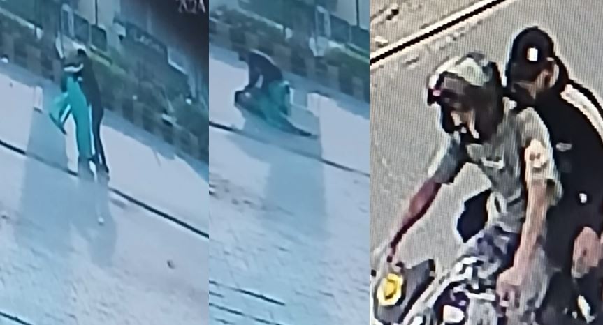 बरेली: दरोगा की पत्नी से बाइक सवार बदमाशों ने छीनी चेन, पूरी घटना CCTV कैमरे में कैद
