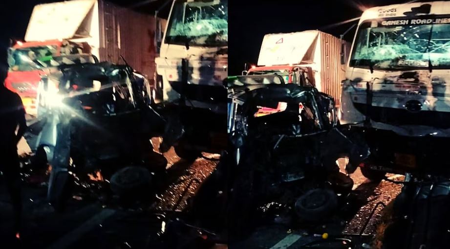 राजस्थान: झालावाड़ में भीषण सड़क हादसा, वैन और ट्रक की जोरदार भिड़ंत में 9 लोगों की मौत 