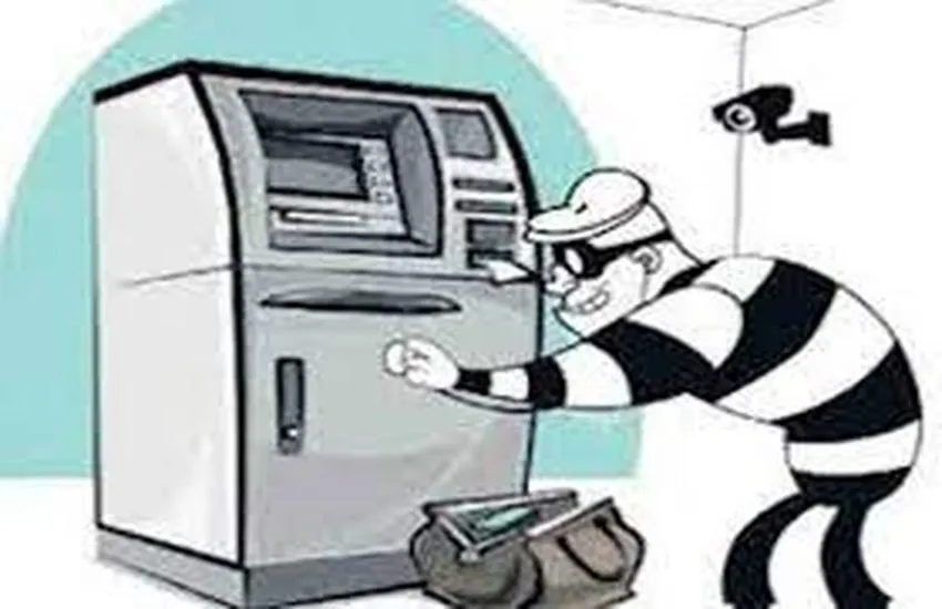 काशीपुर: चीमा चौराहे पर सेंट्रल बैंक ऑफ इंडिया के एटीएम में चोरी