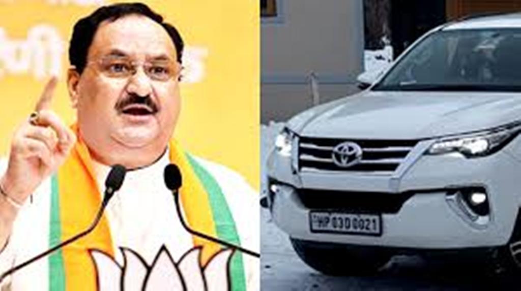 दिल्ली से चोरी हुई जेपी नड्डा की कार बनारस से बरामद, दो आरोपी गिरफ्तार 