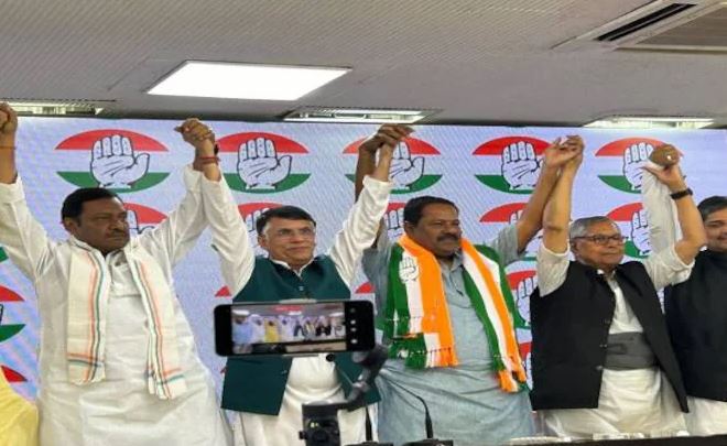 बिहार में BJP को बड़ा झटका, सांसद अजय निषाद कांग्रेस में हुए शामिल