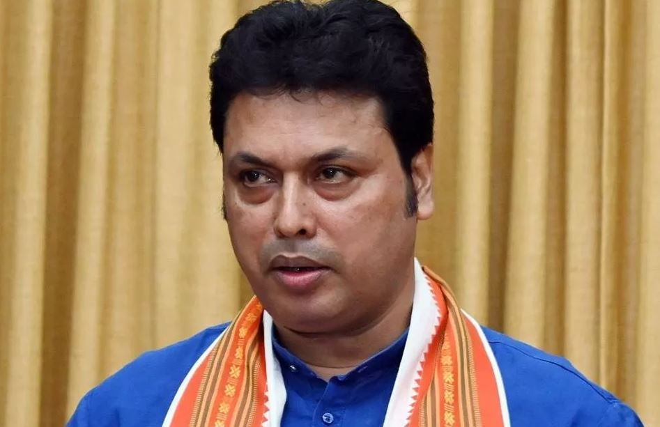 पूर्व सीएम बिप्लब देब का दावा, इस चुनाव में नवीन पटनायक को 'भाजपा नहीं, पांडियन हराएंगे'