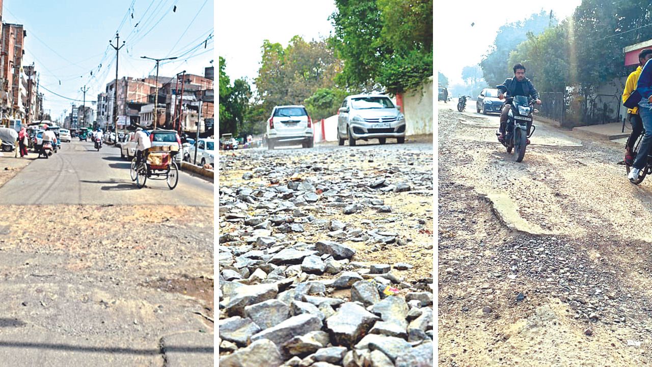 Kanpur: दो माह में शहर की ‘जख्मी’ सड़कों के भरेंगे ‘घाव’; नगर निगम और पीडब्ल्यूडी ने चिह्नित की सड़कें