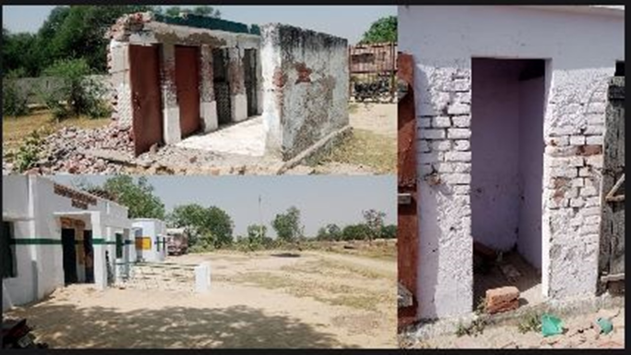 सुलतानपुर: कहीं शौचालय नहीं तो कहीं टूटे हैं रैंप, मतदान केंद्रों पर बुनियादी सुविधाओं का अभाव, देखें तस्वीरें