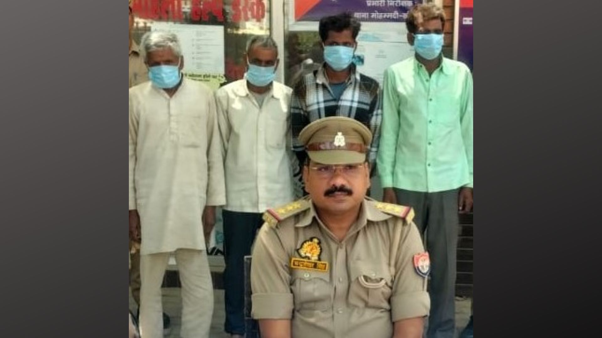लखीमपुर खीरी: अंतर्जनपदीय चोर गिरोह का खुलासा, चार शातिर बदमाश गिरफ्तार