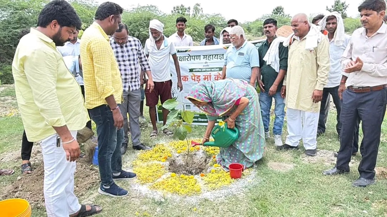 Lucknow News : माल ब्लॉक की 67 ग्राम पंचायतों में रोपे गए 2.09 लाख से अधिक पौधे, ‘एक पेड़ मां के नाम’ अभियान में उमड़ा जनसहयोग Lucknow News : माल ब्लॉक की 67 ग्राम पंचायतों में रोपे गए 2.09 लाख से अधिक पौधे, ‘एक पेड़ मां के नाम’ अभियान में उमड़ा जनसहयोग