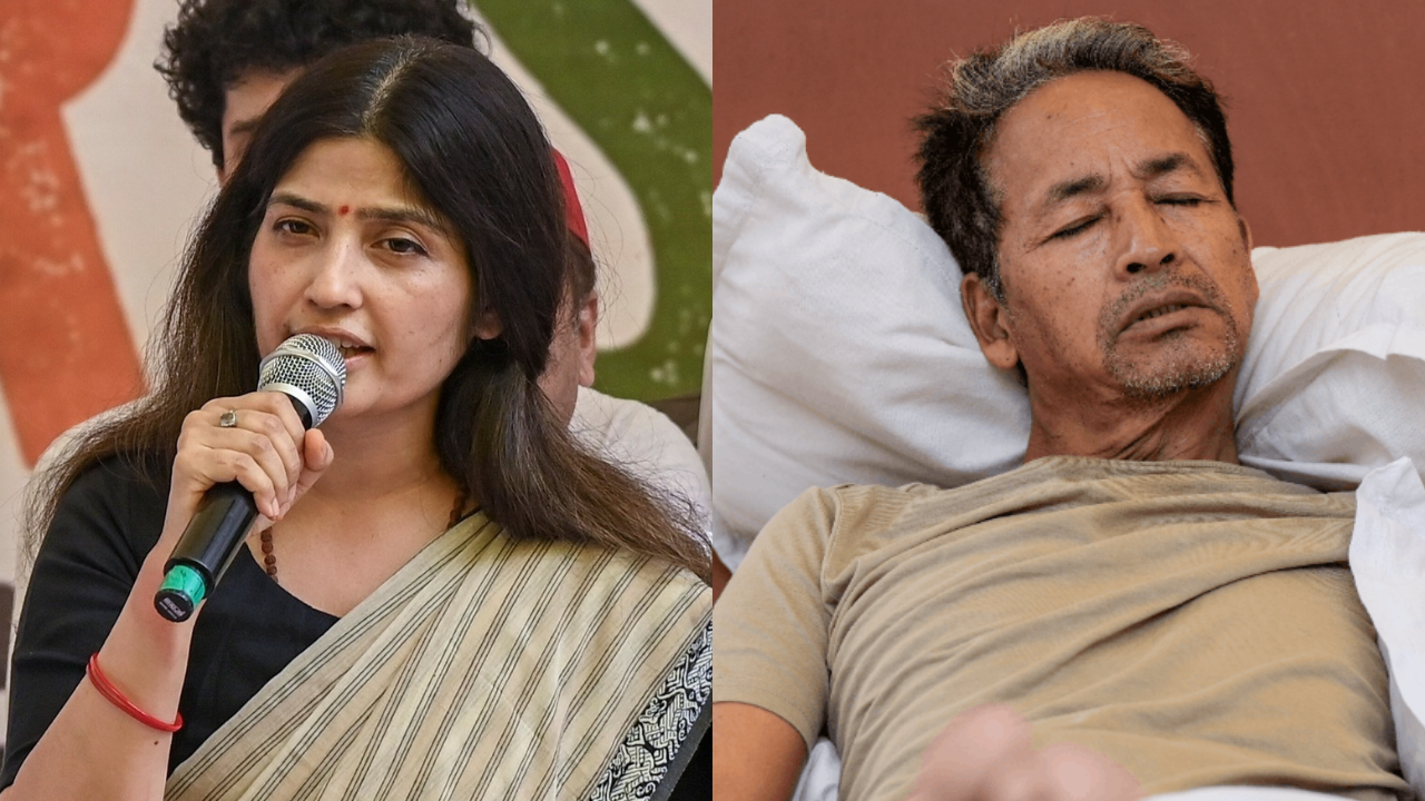 ‘BJP वाले देश के लिए सफेद चादर का कफन…’, Sonam Wangchuk को अस्पताल ले जाए जाने पर सियासत तेज, डिंपल यादव ने केंद्र सरकार पर साधा निशाना ‘BJP वाले देश के लिए सफेद चादर का कफन…’, Sonam Wangchuk को अस्पताल ले जाए जाने पर सियासत तेज, डिंपल यादव ने केंद्र सरकार पर साधा निशाना