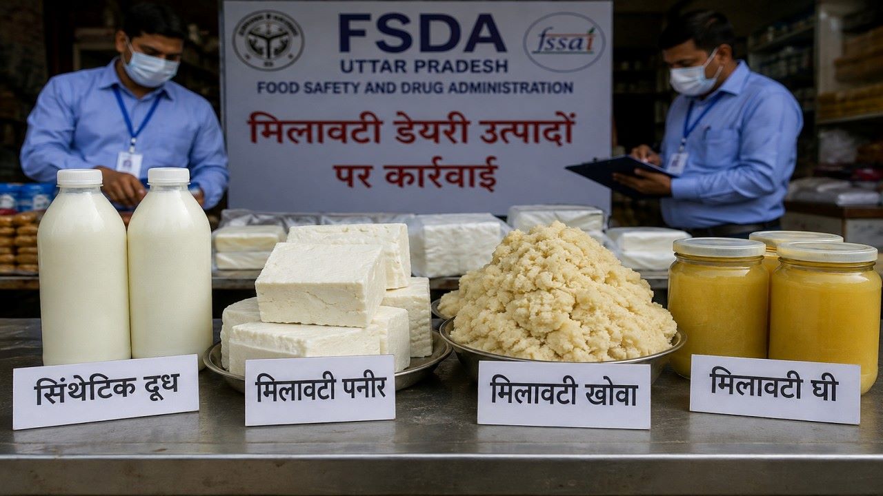 लखनऊ में एनालॉग डेयरी उत्पादों पर एफएसडीए लगाएगा रोक