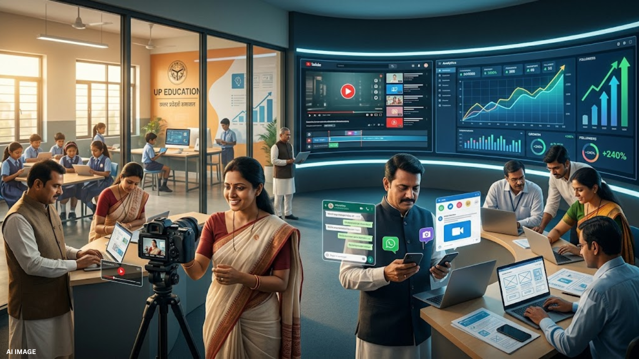 अब सोशल मीडिया पर दिखेगा बेसिक शिक्षा विभाग का दम! 7.5 लाख फॉलोअर्स का टारगेट, हर जिले में बनेगी डिजिटल टीम अब सोशल मीडिया पर दिखेगा बेसिक शिक्षा विभाग का दम! 7.5 लाख फॉलोअर्स का टारगेट, हर जिले में बनेगी डिजिटल टीम