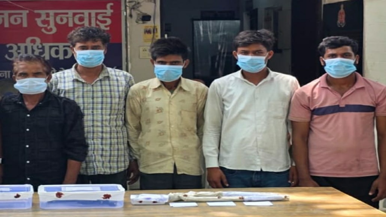 Hardoi News : लूट से पहले पुलिस ने दबोचे 5 लुटेरे, मास्टरमाइंड फरार; पूछताछ में खुला बड़ा राज, निशाने पर था सराफा कारोबारी