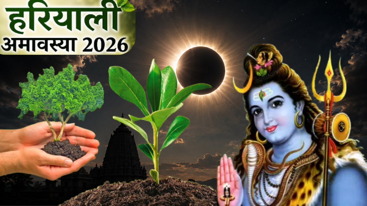 Solar Eclipse 2026: हरियाली अमावस्या पर सूर्य ग्रहण, जानें कब होगा शुरू और भारत में क्या पड़ेगा असर Solar Eclipse 2026: हरियाली अमावस्या पर सूर्य ग्रहण, जानें कब होगा शुरू और भारत में क्या पड़ेगा असर