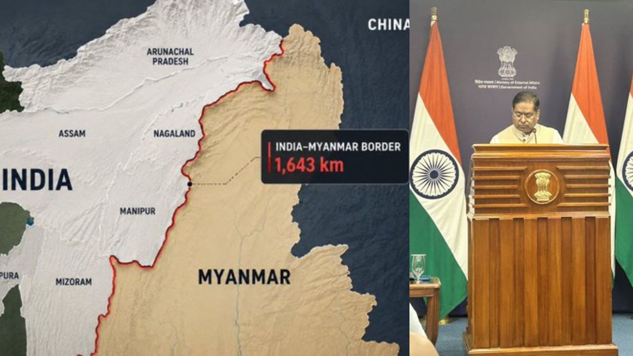 India Myanmar Border Dispute: बदलेगा भारत का नक्शा? म्यांमार से बॉर्डर पर लेकर क्या है चर्चा India Myanmar Border Dispute: बदलेगा भारत का नक्शा? म्यांमार से बॉर्डर पर लेकर क्या है चर्चा