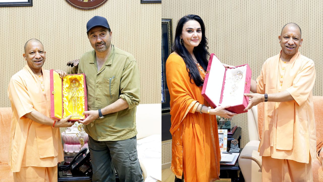 CM योगी से मिले सनी देओल और प्रीति जिंटा, ‘बंटवारा 1947’ प्रमोशन के लिए राजधानी पहुंचे थे दोनों कलाकार CM योगी से मिले सनी देओल और प्रीति जिंटा, ‘बंटवारा 1947’ प्रमोशन के लिए राजधानी पहुंचे थे दोनों कलाकार