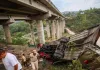 जम्मू में वैष्णो देवी जा रही बस के पुल से गिरने पर 10 तीर्थयात्रियों की मौत, 57 अन्य घायल 