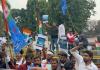 लखनऊ: विधानसभा घेराव करने निकले  NSUI कार्यकर्ताओं को पुलिस ने रोका, RO-ARO परीक्षा रद्द कराने को लेकर किया प्रदर्शन
