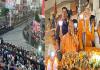 बरेली: PM मोदी के रोड शो में उमड़ा जनसैलाब, पार्टी सिम्बल लेकर हाथ हिलाकर जनता का किया अभिवादन 