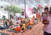 अयोध्या: टिकरी पहुंची 84 कोसी परिक्रमा यात्रा, संतों ने किया विश्राम 