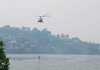 नैनीताल: Video: जंगलों की आग बुझाने को सेना ने संभाली कमान, एमआई -17 हेलीकॉप्टर की ली जा रही मदद