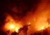 गरमपानी: आग की लपटें हाइटेंशन लाइन के नजदीक पहुंचने से हड़कंप 
