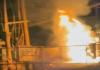 कन्नौज: ट्रांसफार्मर में लगी आग, 20 घंटे बीतने के बाद भी आपूर्ति बाधित 