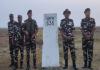 श्रावस्ती: एसएसबी कमांडेंट ने भारत- नेपाल सीमा का गश्त कर लिया सुरक्षा का जायजा 