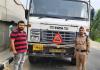 काशीपुर में नंबर प्लेट छिपाने पर 12 डंपर सीज, 25 का चालान