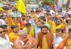 परशुराम जन्मोत्सव : हरदोई में धूमधाम से निकाली गई भगवान परशुराम की शोभायात्रा 