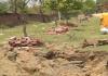बाराबंकी: मेमो लिए बिना सैलानी माता मंदिर  की जमीन पर चला दी जेसीबी, ग्रामीणों में रोष