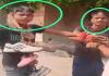हरदोई :  गुटखा चोरी के आरोप में दो किशोरों के सिर पर उस्तरा लगवा जूते की माला पहनाकर घुमाया