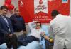 लोहिया संस्थान: प्रमुख सचिव पार्थ सारथी सेन शर्मा ने किया रक्तदान, कहा- थैलेसीमिया का इलाज संभव, घबरायें नहीं