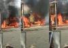 बरेली: भीषण गर्मी के बीच खड़ी कार बनी आग का गोला, मची अफरा तफरी