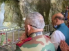 राजनाथ ने पवित्र अमरनाथ गुफा में किए बाबा बर्फानी के दर्शन