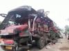 छत्तीसगढ़: रायपुर में बस और ट्रक की टक्कर में आठ मजदूरों की मौत