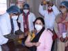 लखनऊ: प्रदेशभर में स्वास्थ्यकर्मियों को लगाई गई कोरोना वैक्सीन