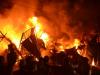 दिल्ली: हरिकेश नगर मेट्रो स्टेशन के पास लगी आग, 40 झुग्गियां जलकर खाक