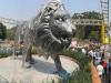 …जब ‘मेक इन इंडिया’ शेर की मूर्ति ने राह चलते लोगों का खींचा ध्यान, बनीं आकर्षण का नया केंद्र