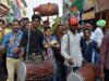हल्द्वानी: ढोल बजाकर किया युवा कांग्रेस कार्यकर्ताओं ने महंगाई का विरोध