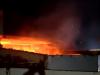 सीतापुर: तेज धमाके के साथ कारतूस बनाने की फैक्ट्री में लगी भीषण आग 