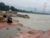 टनकपुर: शारदा नदी के उफान से घाट क्षेत्र में तेजी से हो रहा कटाव