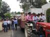 बरेली: बीडीए का कई गावों की जमीन अधिग्रहण करने का मामला, किसानों ने घेरी कमिश्नरी