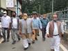 अल्मोड़ा: पुजारियों से अभद्रता के विरोध में धरने पर बैठे कुंजवाल