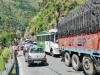 गरमपानी: हाईवे पर पलटा ट्रक, घंटों लगा जाम