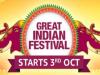 अमेजन इंडिया की तीन अक्टूबर से शुरू होगी ‘ग्रेट इंडियन फेस्टिवल’ सेल
