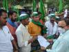 बरेली: लखीमपुर घटना को लेकर किसान संगठनों का प्रदर्शन