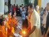 बाराबंकी: ऐतिहासिक दशहरा मेले में रावण दहन के बाद हुआ श्रीराम का राजतिलक